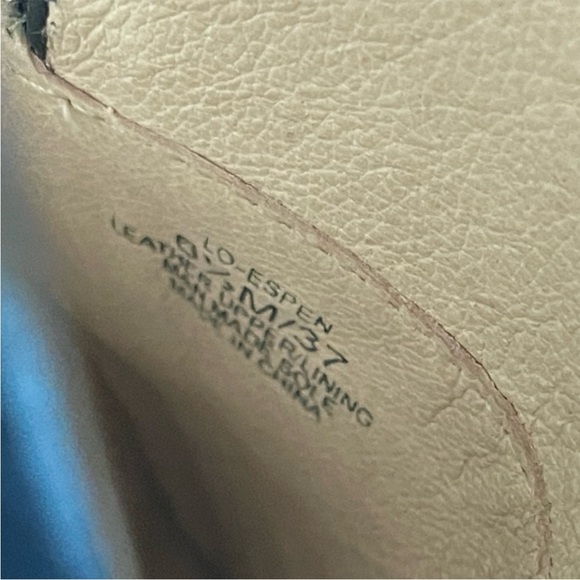 LOUISE et CIE Black Patent Loafer Shoes Size 6.5M/37 - Picture 7 of 8